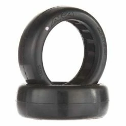 AKA Products 1:10 Buggy EVO SLICKS 2WD Frnt (Clay) W/Blk Insrt