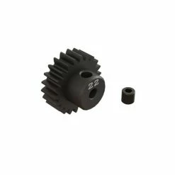 Arrma "22T 0.8Mod 1/8"" Bore CNC Steel Pinion Gear"