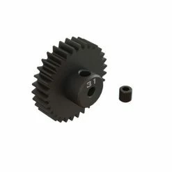Arrma "31T 0.8Mod 1/8"" Bore CNC Steel Pinion Gear"