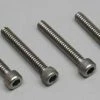 DUBRO SS Sock Head Cap Screws,4-40 X 3/4