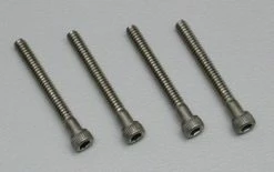 DUBRO SS Sock Head Cap Screws,4-40 X 1