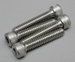 DUBRO SS Sock Head Cap Screws,6-32 X 3/4
