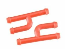 DUBRO 2371 In-Line Fuel Connector W/Plug Red (2)
