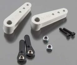 DUBRO Long Dual Servo Arms (Long JR Servos), 2 Pk
