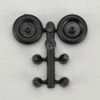 DUBRO Tail Wheel With Retainers, 1/2", Micro (2) -Outlet Hardware Store large DUBQ0912