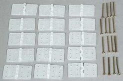 DUBRO Nylon Hinges,Heavy Duty (15)