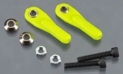 DUBRO 2161-LG Swivel Ball Link 4-40 W/Hardware Lime Gree