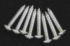 DUBRO Button Head Screws, 6 X 3/4" (8)