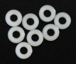 DUBRO Nylon Flat Washer,#6