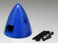 DUBRO 4 Pin Spinner,2 1/4" Blue