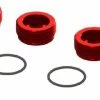 Arrma Aluminum Front Hub Nut Red (4) Inc O-Rings -Outlet Hardware Store large ara320467