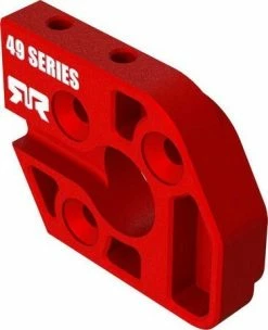 Arrma Aluminum Motor Plate 49 Series Red