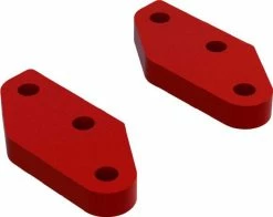 Arrma Aluminum Steering Plate A (Red) (2)