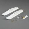 E-Flite 10-15 Size Taildragger Ski Set (3mm Axle) -Outlet Hardware Store large efla970 01